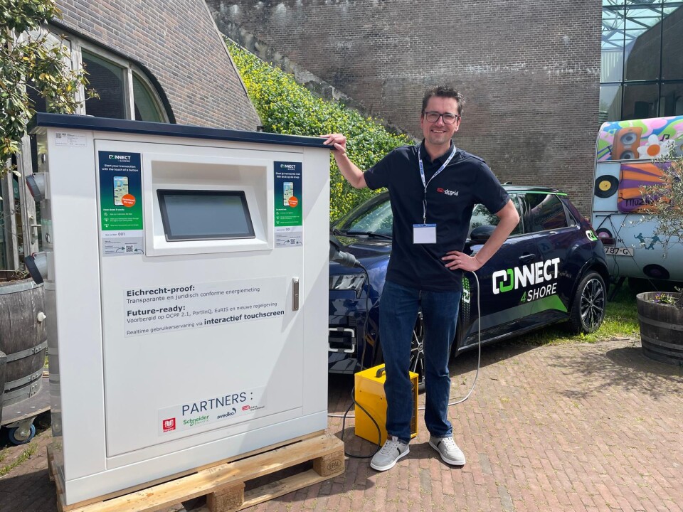 Walstroom Festival paneel Elektro Internationaal Connect4Shore